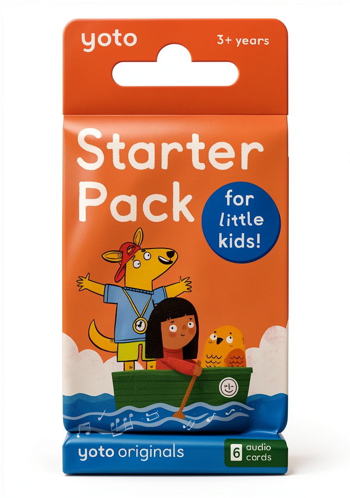 Yoto Starter Pack audiobook cards