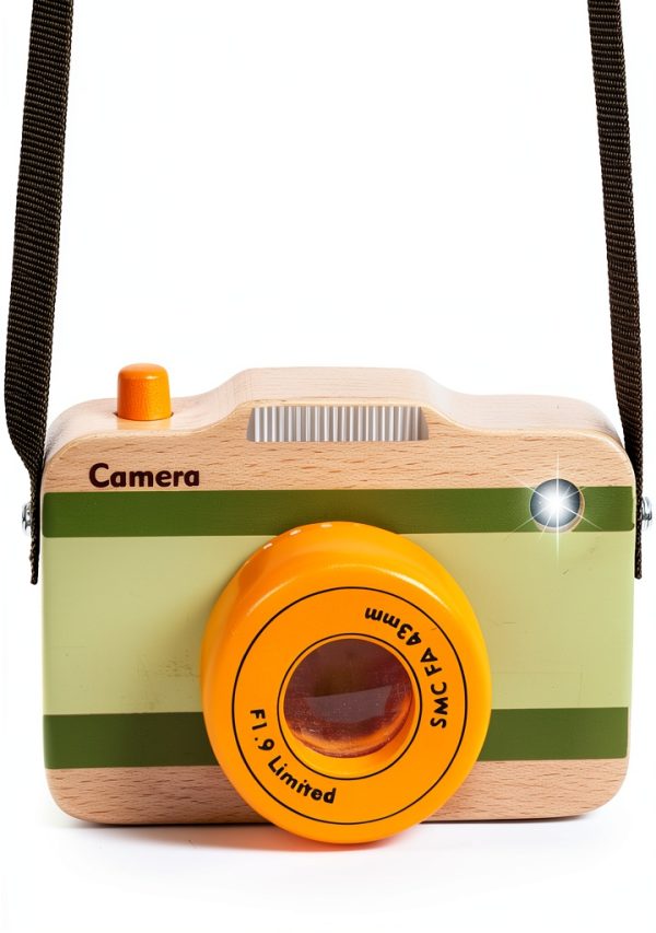 WoodenEdu Mini Camera Toy for Toddlers-0
