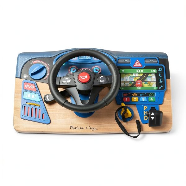 Kids Steering Wheel Toy Melissa & Doug-0