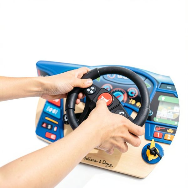 Kids Steering Wheel Toy Melissa & Doug-2