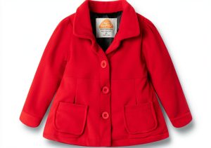 Zara Girls Polar Fleece Coat Red 12 Months Size ZS0511-0