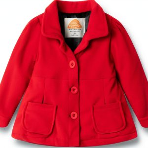 Zara Girls Polar Fleece Coat Red 12 Months Size ZS0511-0