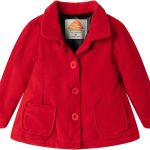 Zara Kids Girls Polar Fleece Coat ZS0511 Red 12M Soft Warm Classic-0
