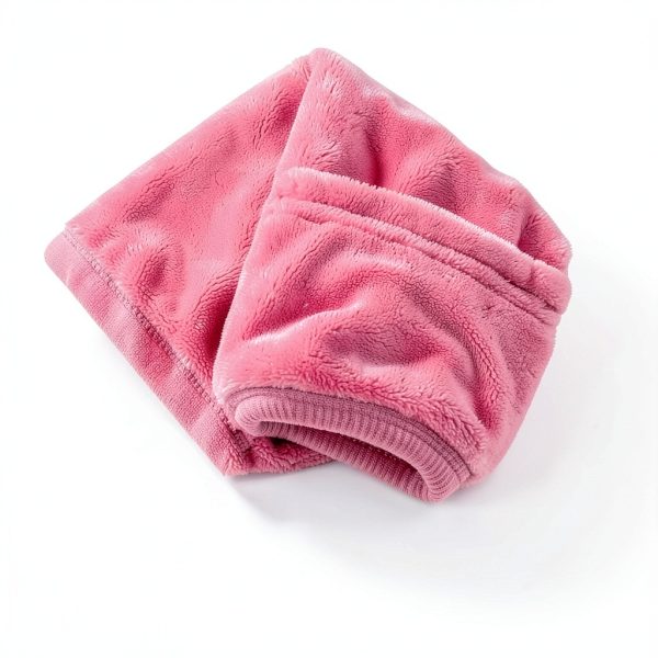 Noubeau Baby Girls Fleece Jacket Blue Pink 12-18M Cozy Cotton Blend-6