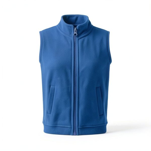 Kids NCAA Fleece Vest Creative Knitwear Royal Kentucky Embroidered-4