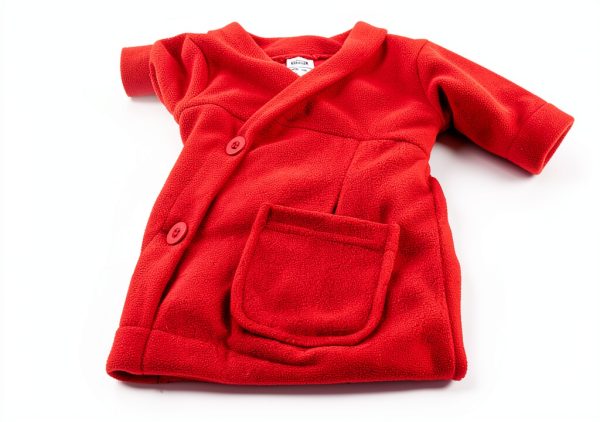 Zara Girls Polar Fleece Coat Red 12 Months Size ZS0511-7