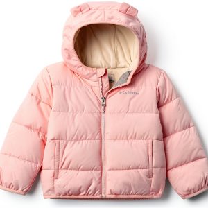 Columbia Baby Fleece Jacket Omni-Shield - Mountain Blue & Satin Pink-0