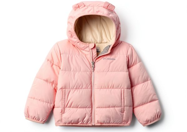 Columbia Baby Fleece Jacket Omni-Shield - Mountain Blue & Satin Pink-0