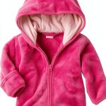 Noubeau Baby Girls Fleece Jacket Blue Pink 12-18M Cozy Cotton Blend-0