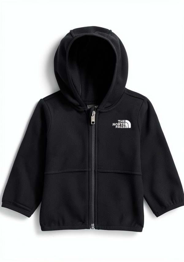The North Face Glacier Full Zip Hoodie Baby Girls Black 24‑Months-0