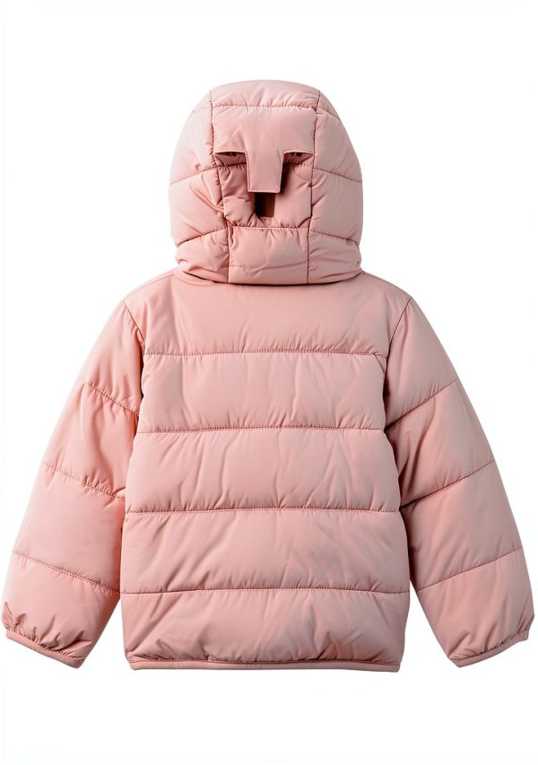 Columbia Baby Fleece Jacket Omni-Shield - Mountain Blue & Satin Pink-1