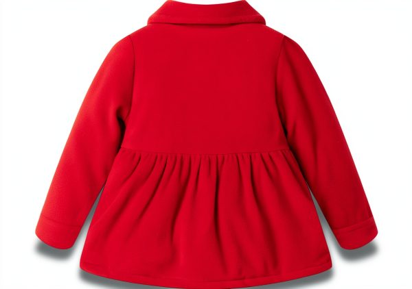 Zara Girls Polar Fleece Coat Red 12 Months Size ZS0511-4