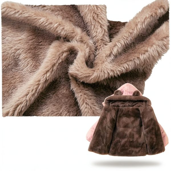 Baby Winter Coat by flower frail Fleece Jacket Soft Cotton Bear Hood-4