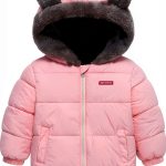 Baby Winter Coat by flower frail Fleece Jacket Soft Cotton Bear Hood-0