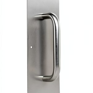 Stainless Steel Pull Plate Rockwood 16" x 4" Satin Finish-0