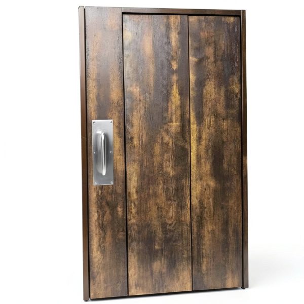 Commercial Door Handle Pull Push by jojofuny Stainless Steel Wide Base-4