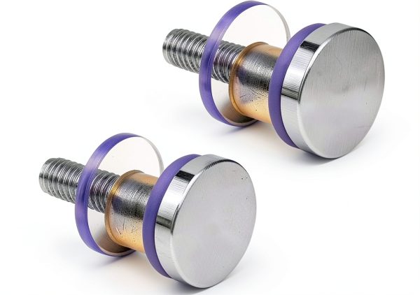FHC PHRNSKCH handle cap and stud set in chrome Push Pull-0