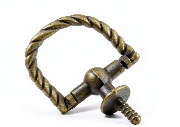 Bronze Thread Mini Pull Handle by Haidong 6-Piece Set for Cabinets-2