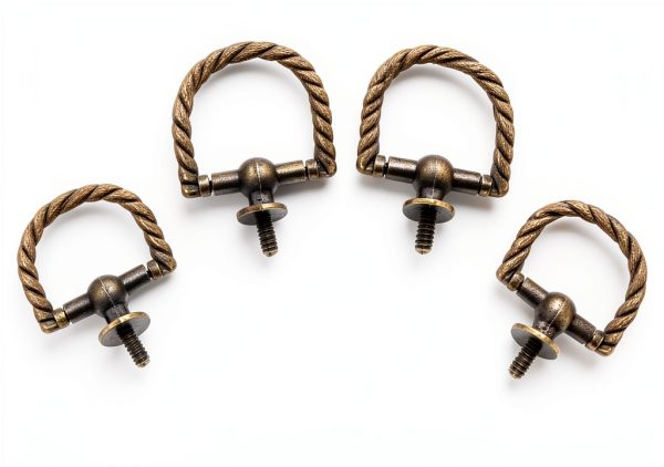 Bronze Thread Mini Pull Handle by Haidong 6-Piece Set for Cabinets-0