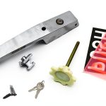 Kason 1238 Brushed Chrome Locking Handle with Twist Release & Glow-0