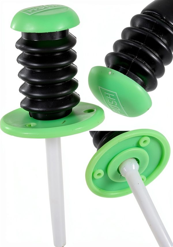 Zerodeko Cooler Safety Release Push Rod Green Nylon for <10cm Door-8
