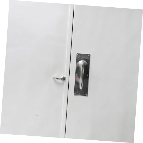 Commercial Door Handle Pull Push by jojofuny Stainless Steel Wide Base-2