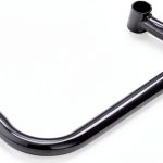 Nexel AE14B Black Epoxy Safety Push Handle 14"W-0