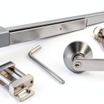 Commercial Panic Exit Device with Lever Handle – UL 500 & ANSI Grade 1 Certified, Heavy-Duty Aluminum Push Bar for 28–36” Emergency Exit Doors, Reversible for Left/Right (UL500-with Handle)-0